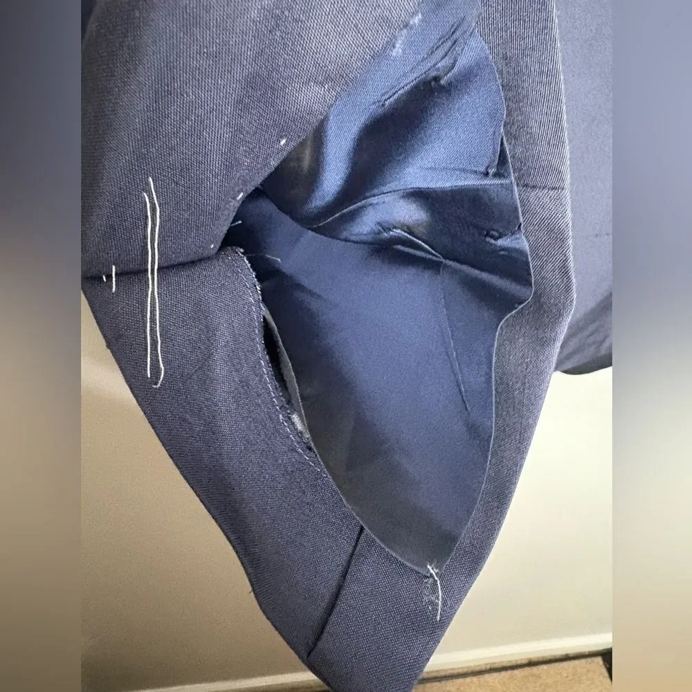 Ralph Lauren Purple Label Kent Single-Breased Shawl Collar Silk Blazer